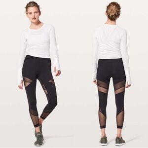 Lululemon Forget The Sweat Tight *25" Black (First Release) W5BA9S Size 8